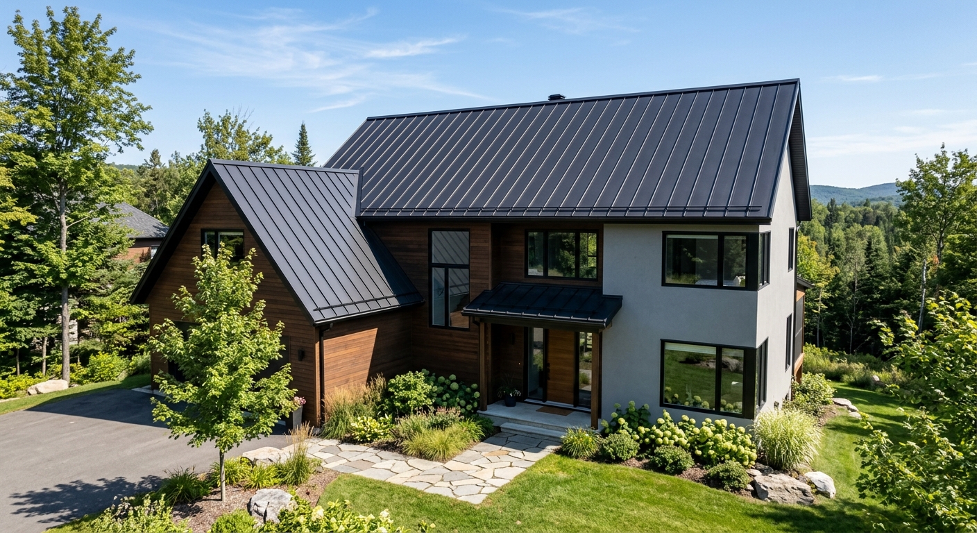 Residential metal roofing